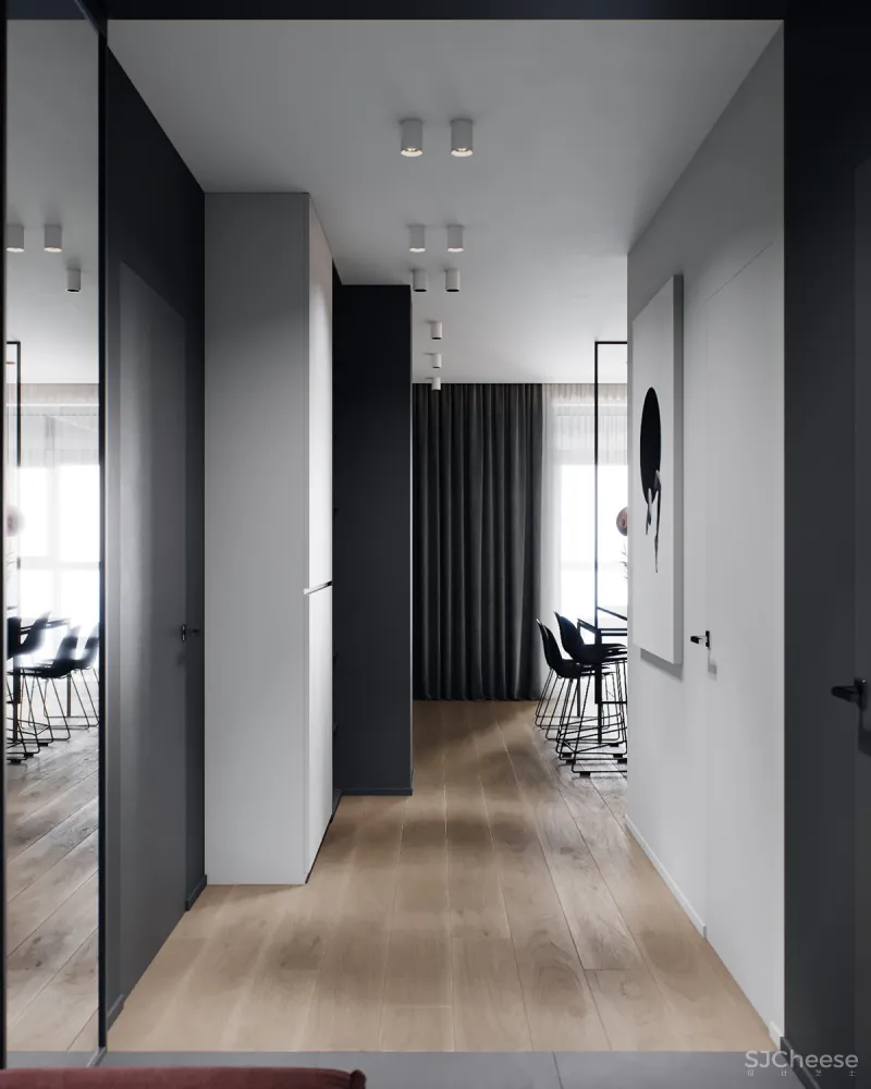 86㎡ 两居室,双阳台+分离式卫浴,住着真舒心!