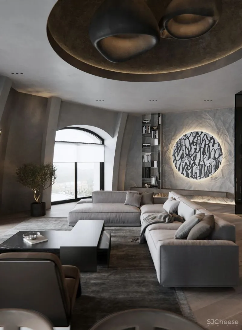 Ira Kulyk新作|180m²灰色调别墅设计