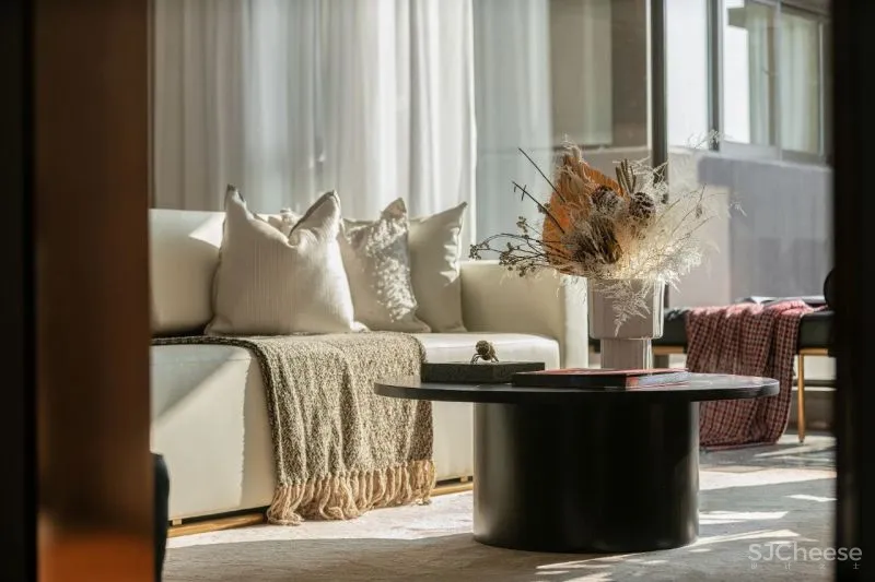 如聿设计:一抹灰蓝色,演绎优雅的高级旋律!