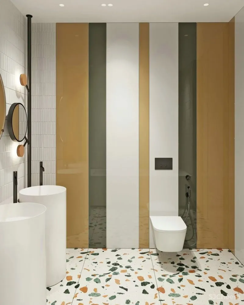 2021,高颜值的卫生间,如何设计?