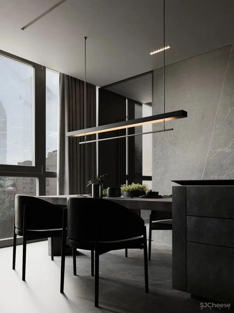 315㎡大平层设计,越简,越奢华!