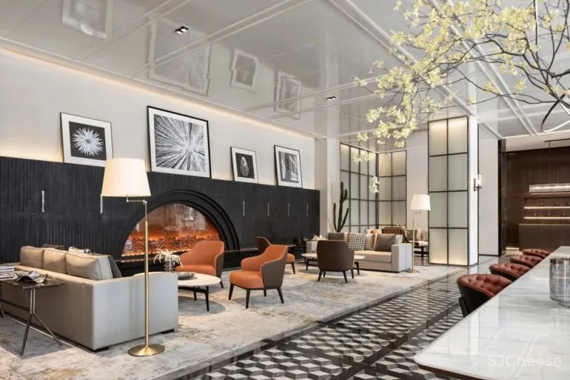 万科·金域缇香售楼中心 李益中空间设计