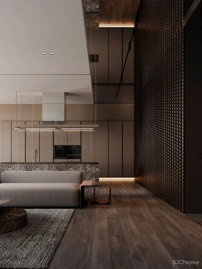 315㎡大平层设计,越简,越奢华!