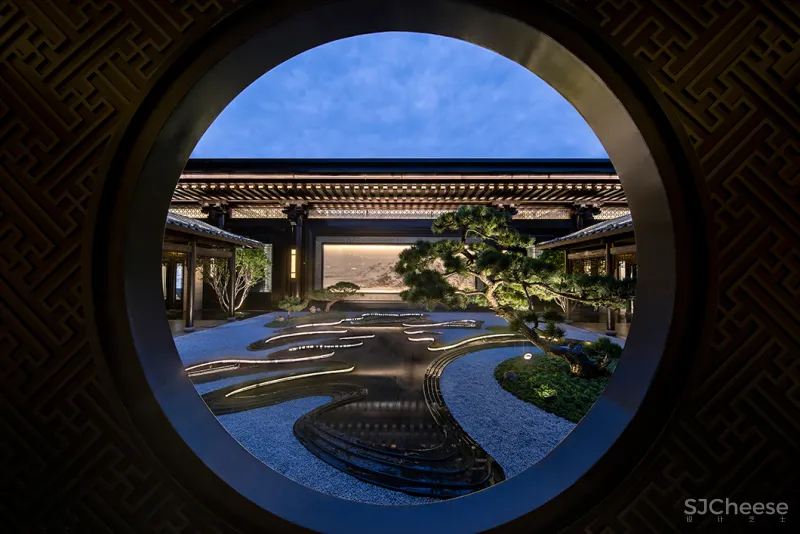 吴文粒：700㎡闲雅院落，经典中式，再现梨园风华！