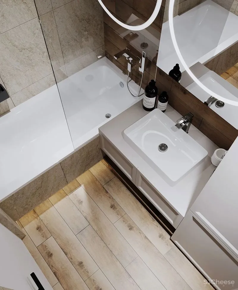 67㎡两居室，三口之家的温馨美宅！