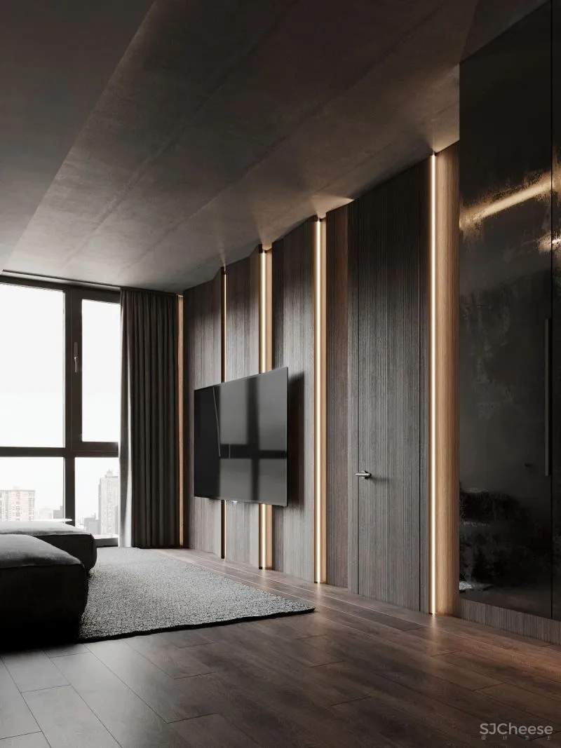 315㎡大平层设计,越简,越奢华!