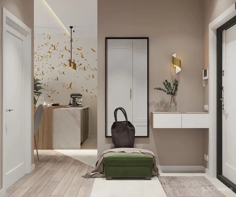 讲真,不能坐着换鞋的门厅,是失败的!