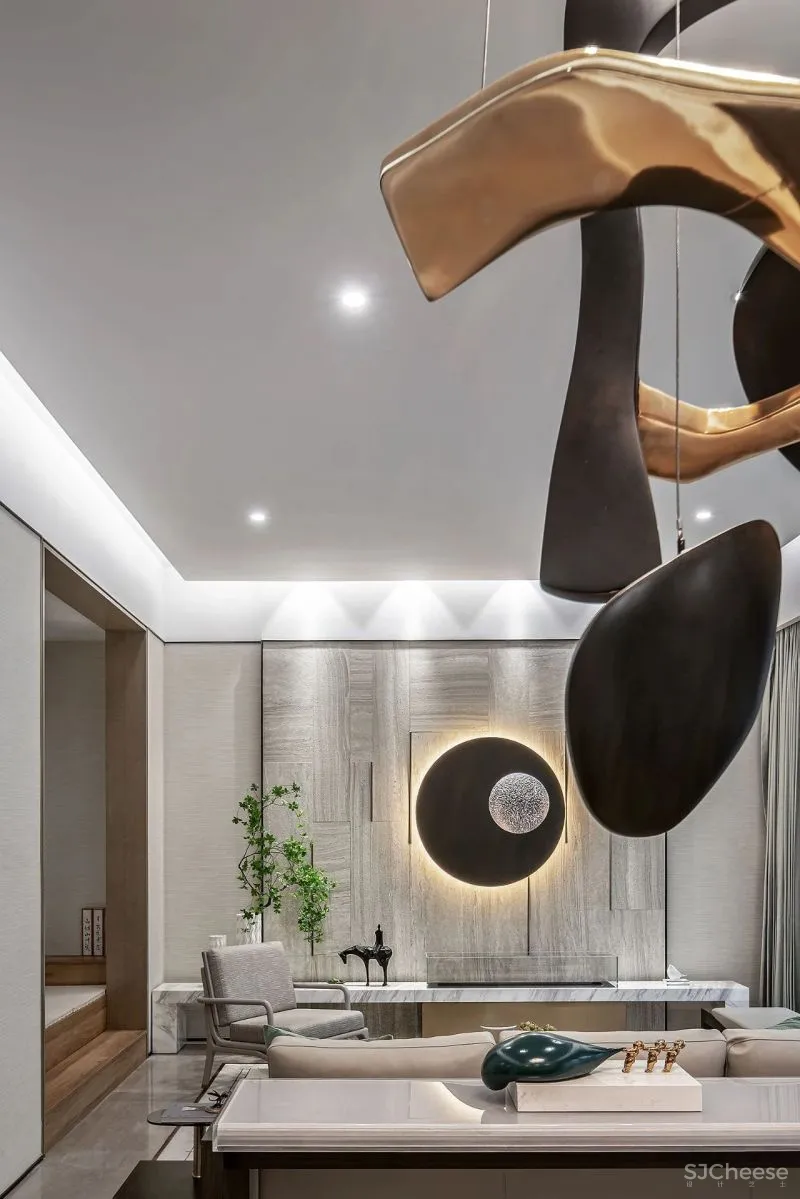 328㎡简璞美居，骨子里的淡雅中式风！