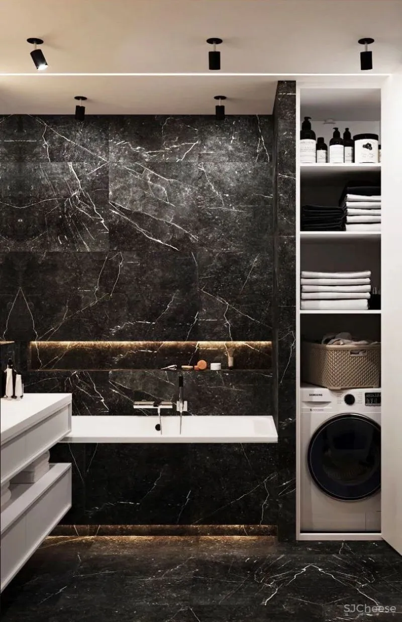 2021,高颜值的卫生间,如何设计?