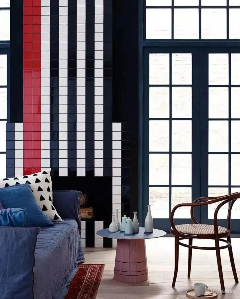 有颜有趣的瓷砖铺贴创意!