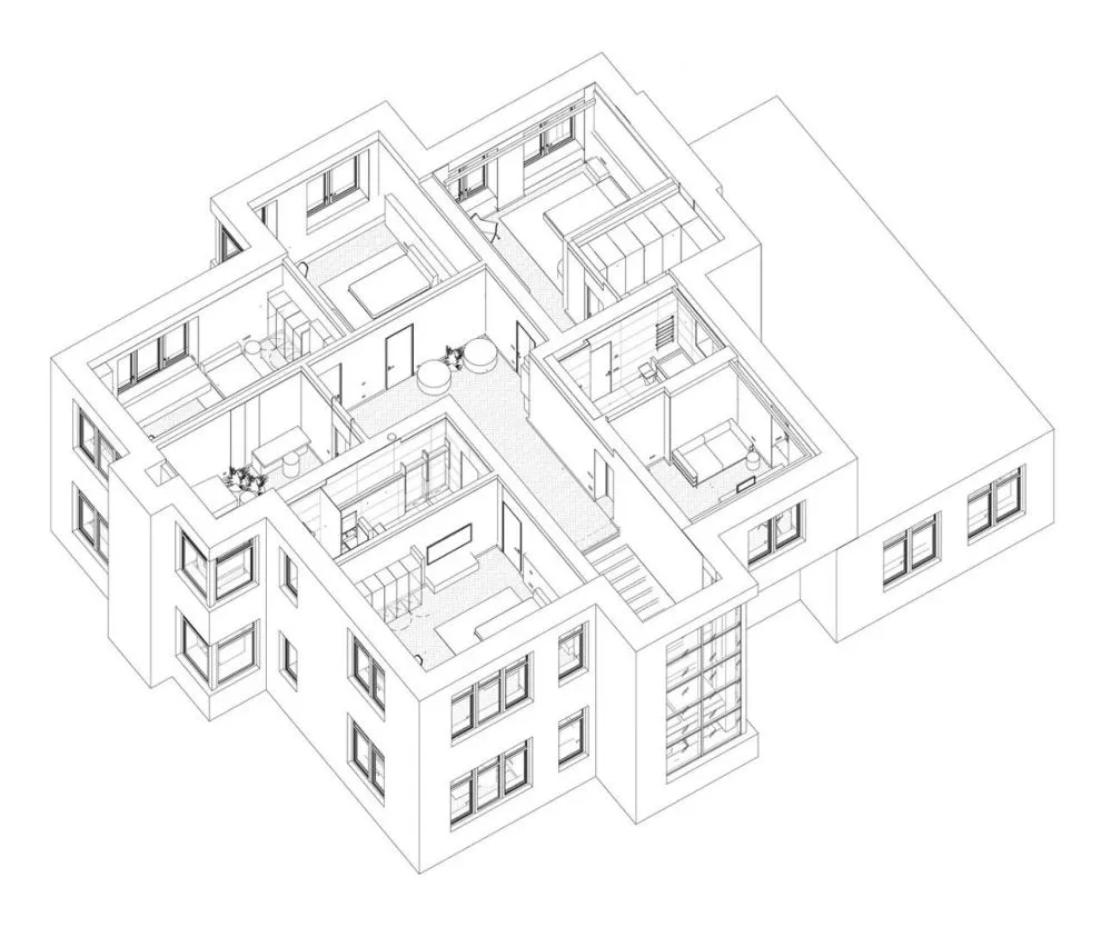 440㎡复式大宅,不可思议的细节!