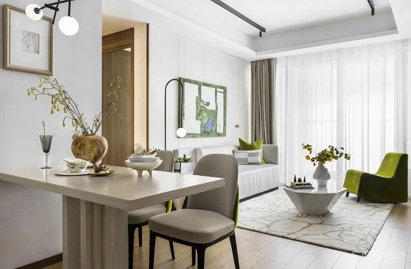 EVD廿象设计:精巧宅居,红绿蓝交迭构建家的理想色!