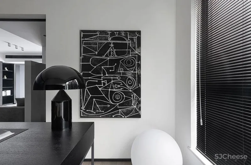 水泥漆 石纹墙板，自然肌理碰撞出不同的视觉感受 予以设计