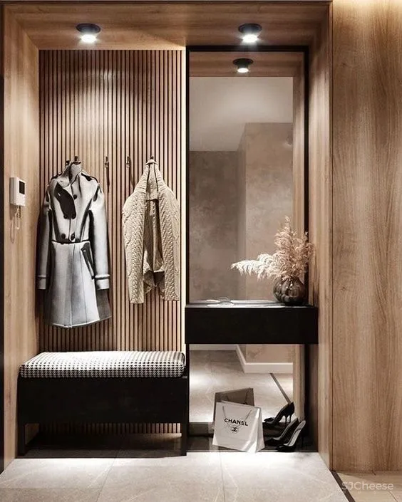 讲真,不能坐着换鞋的门厅,是失败的!