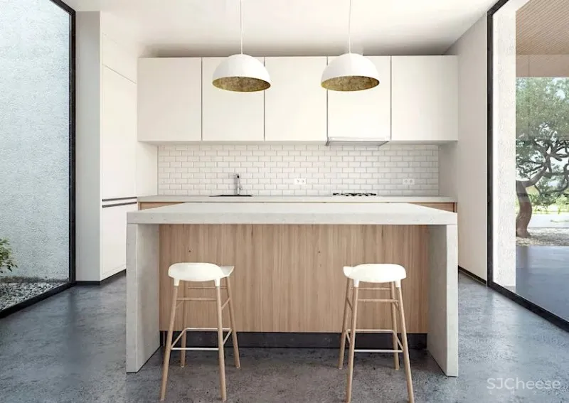 独享辽阔山景!现代简约庭院宅