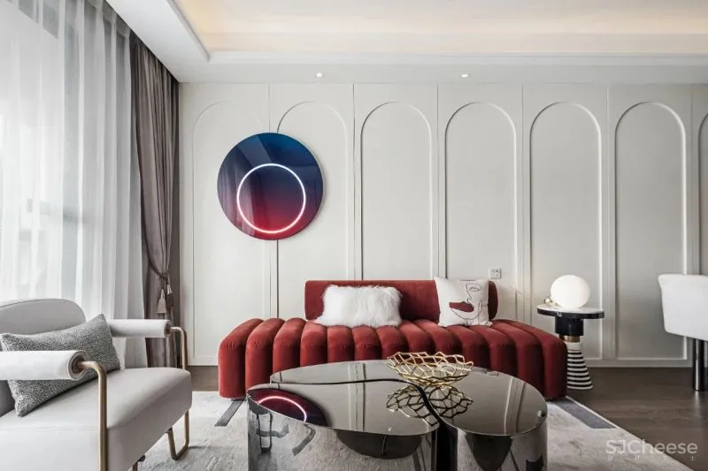 EH DESIGN 空间 缤纷生活、斑斓艺术 —— 金地金茂九峯府样板间4套