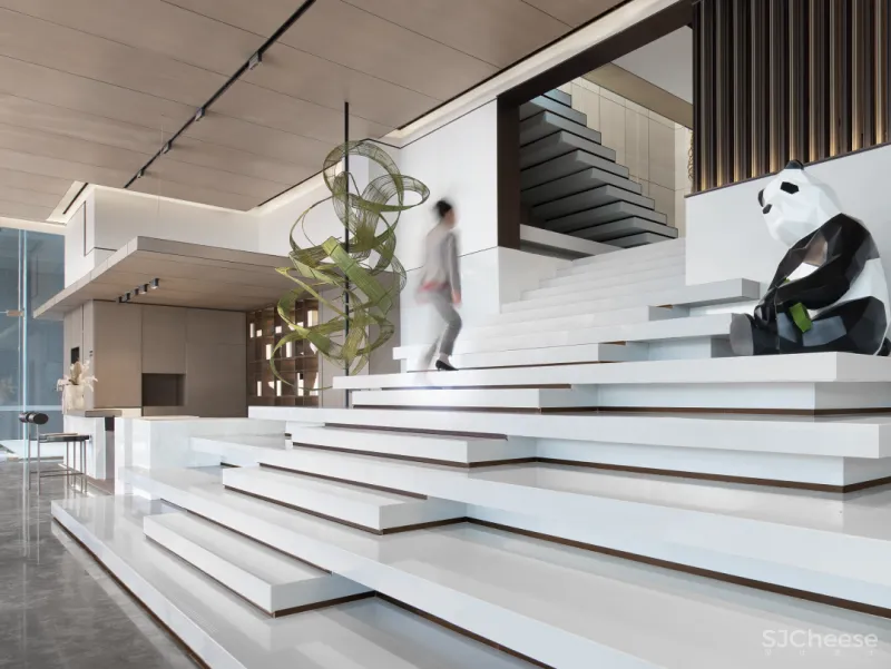 朗生案例|「奥园 •锦官芳华」简洁纯粹中的几何美感