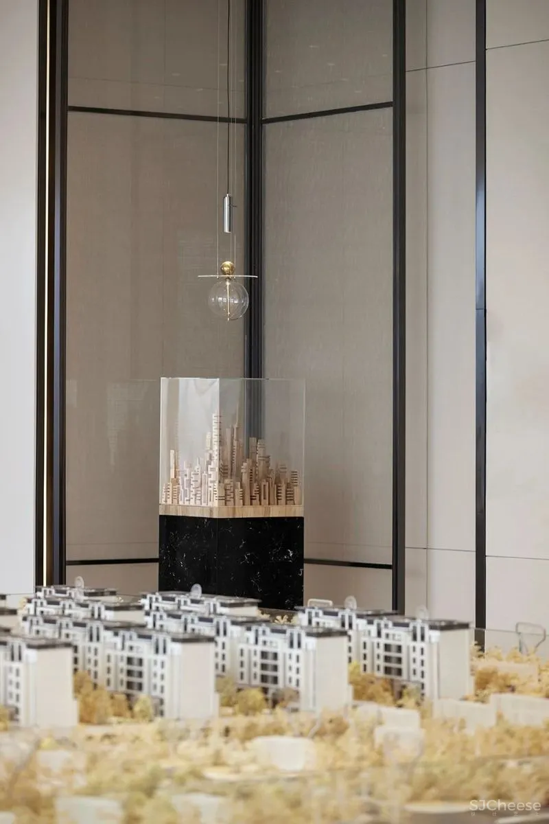 WTD.威尔森新作 成都保利「和光逸境」销售中心-下叠样板房设计