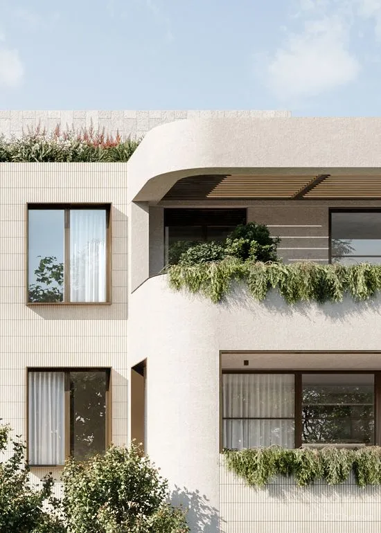 每套户型都不同的住宅楼,不一样设计一样的简洁美