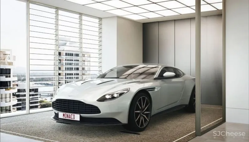 豪宅设计新高度,开车直接入户,简约如此更高级