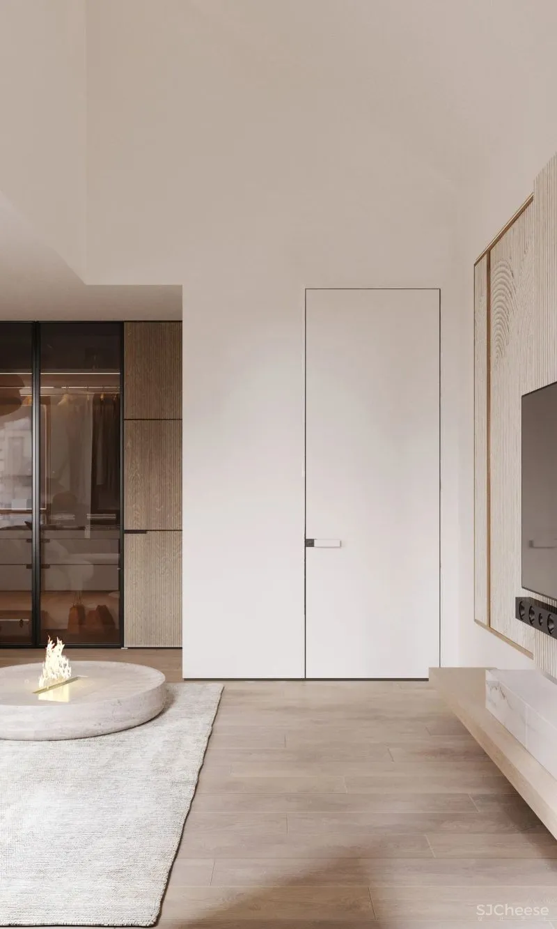 胡桃木 绿色系,实力演绎轻奢的高雅