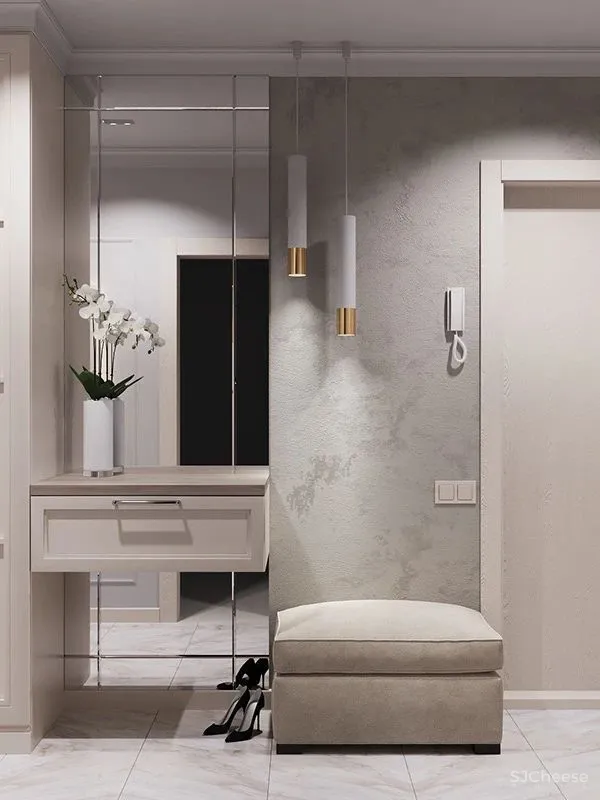 100个·轻奢系入户玄关设计