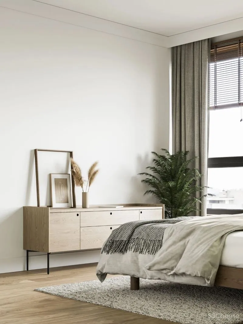 90.2㎡二居室,清新典雅,一种精致的生活姿态!