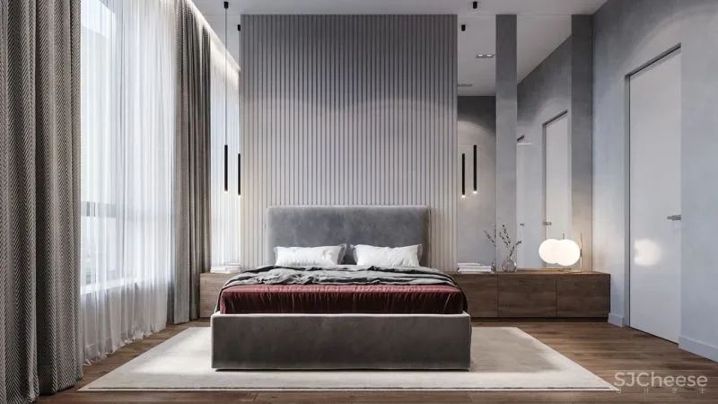 106㎡三居室，质感轻奢！