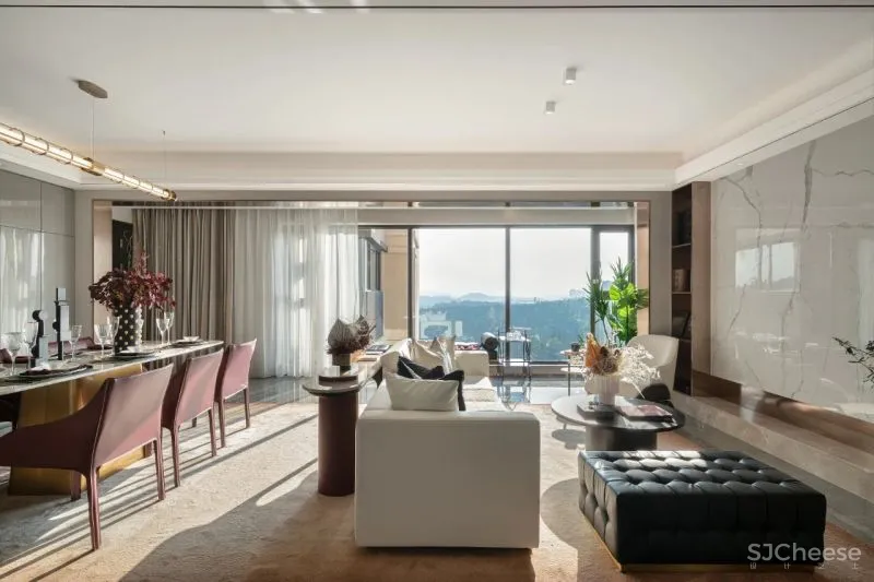 如聿设计:一抹灰蓝色,演绎优雅的高级旋律!