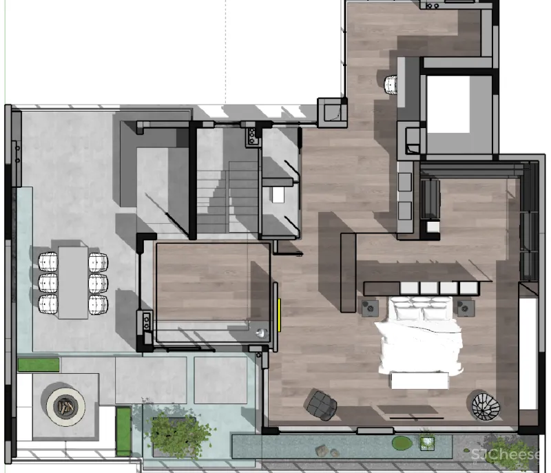 颠覆空间格局,打造个性居所 ANG STUDIO新作