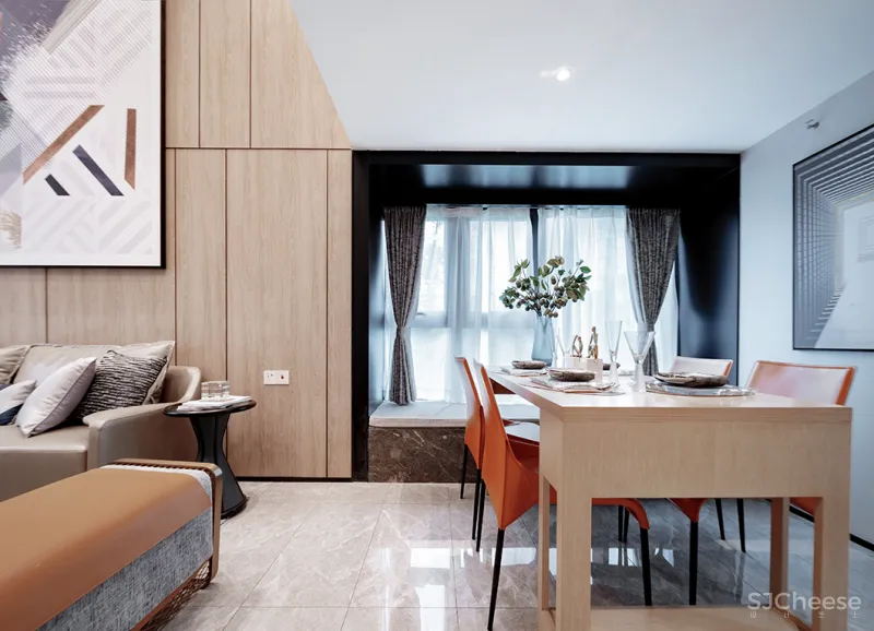 68㎡复式小公寓，简约时尚，精致生活！