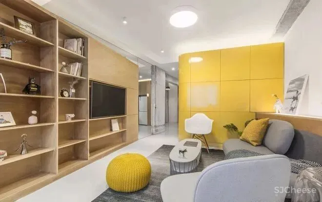 他把48㎡房子旋转了10°,实用功能应有尽有,简直是完美逆袭!