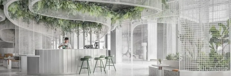 东方韵味混搭法式浪漫,羽果设计用艺术美学演绎 388㎡ 墅居