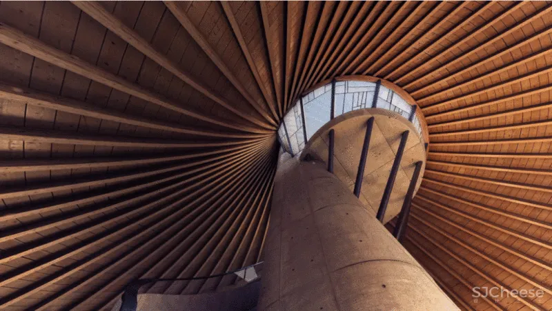 曾师从扎哈,他打造的治愈系山顶度假屋是神仙住的地方