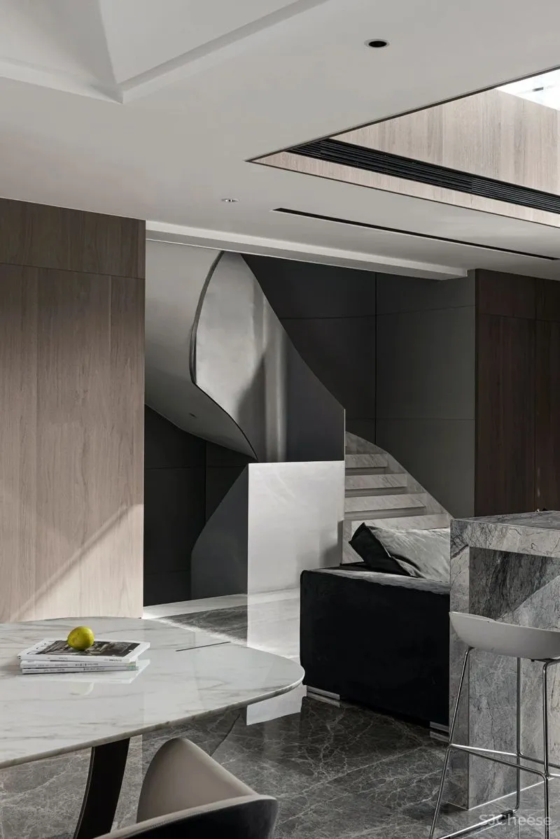 苏州 450㎡ 至简大宅设计,90后渴望的自由与个性