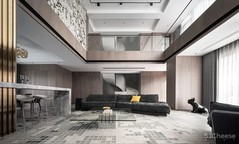 苏州 450㎡ 至简大宅设计,90后渴望的自由与个性