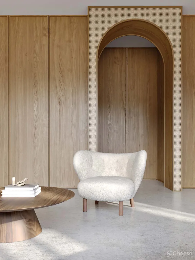 美女设计师设计的3间公寓，软装搭配优雅又灵动