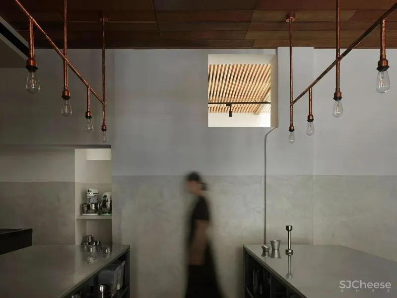 工业简洁的精品烘焙店,台北