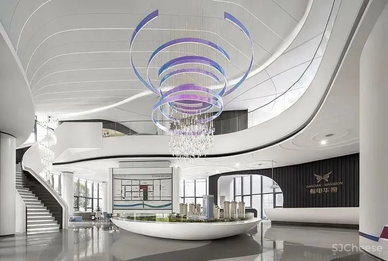 天空之境，自由起舞 ：赣电华府营销中心 六艺源设计