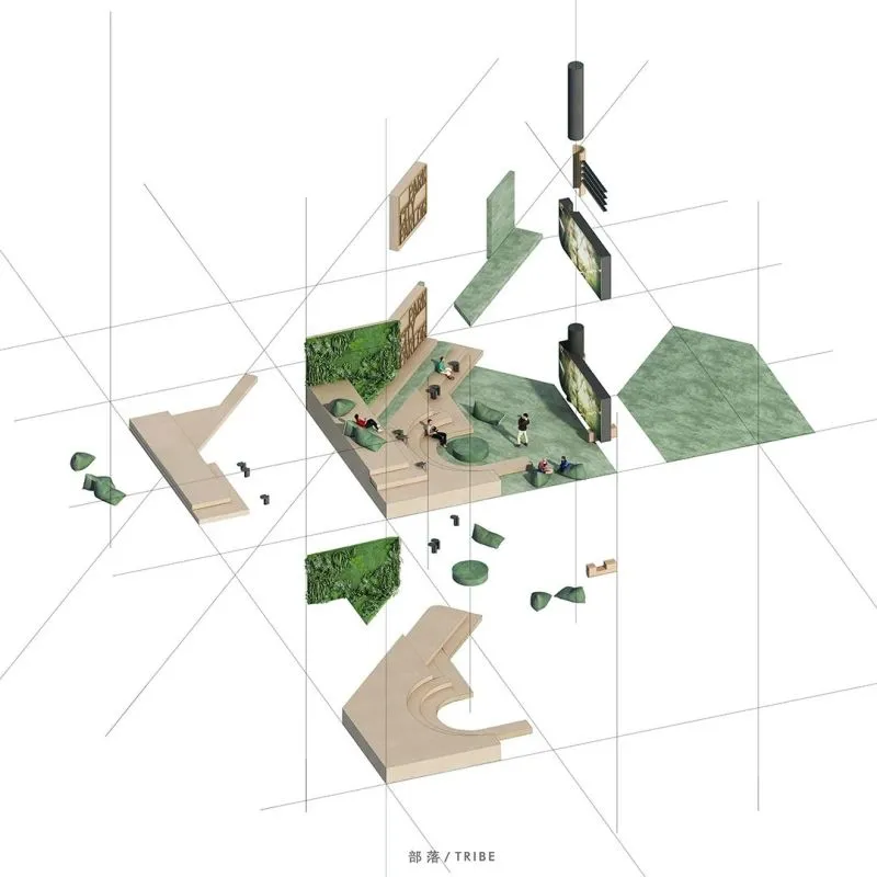 关联以空间的「解构性」和「抽象性」 构序「超现实的界面」