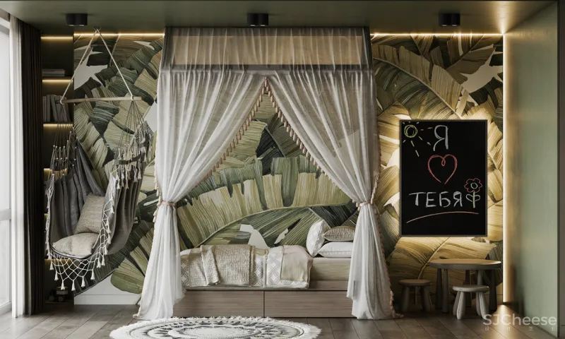 胡桃木 绿色系,实力演绎轻奢的高雅