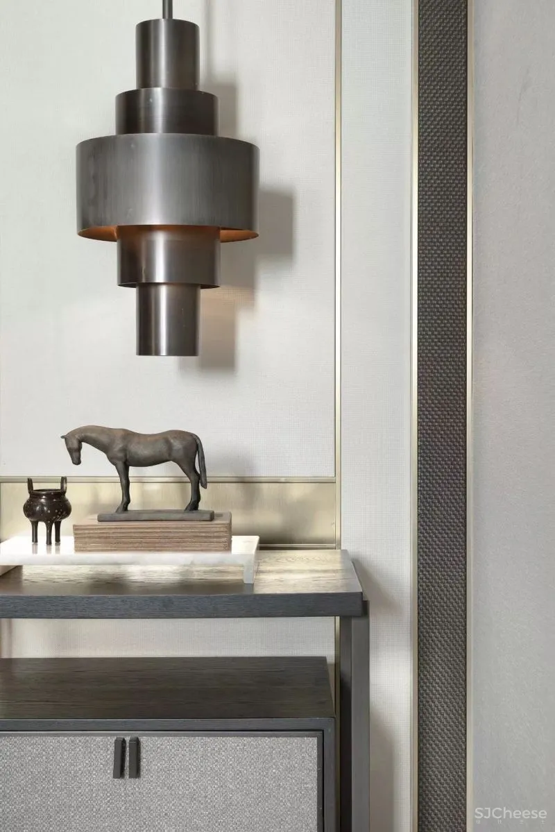 梁志天作品:万科安品园舍别墅,文雅和畅的当代写意 !