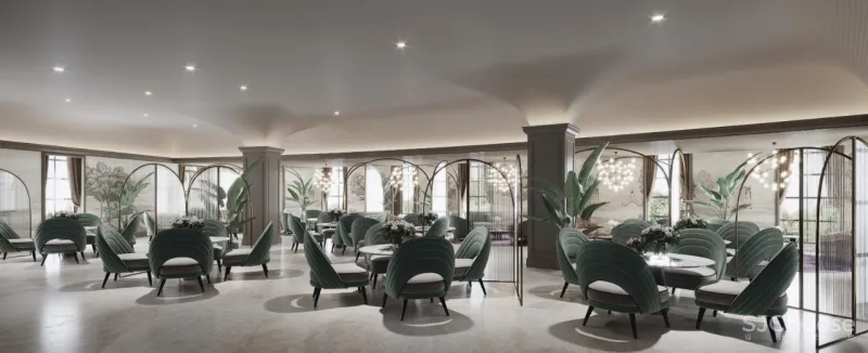 【九度设计新作】 法式风情 诗意浪漫 环融-华侨城中法爱吉斯小镇