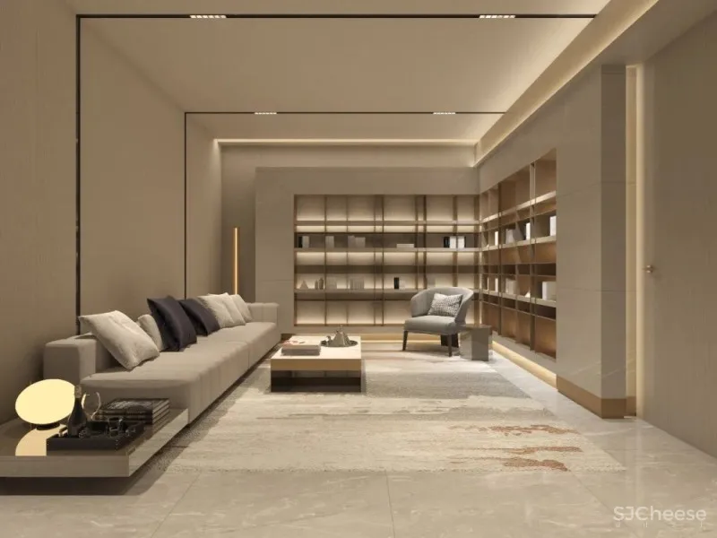 朗生案例|「奥园 •锦官芳华」简洁纯粹中的几何美感