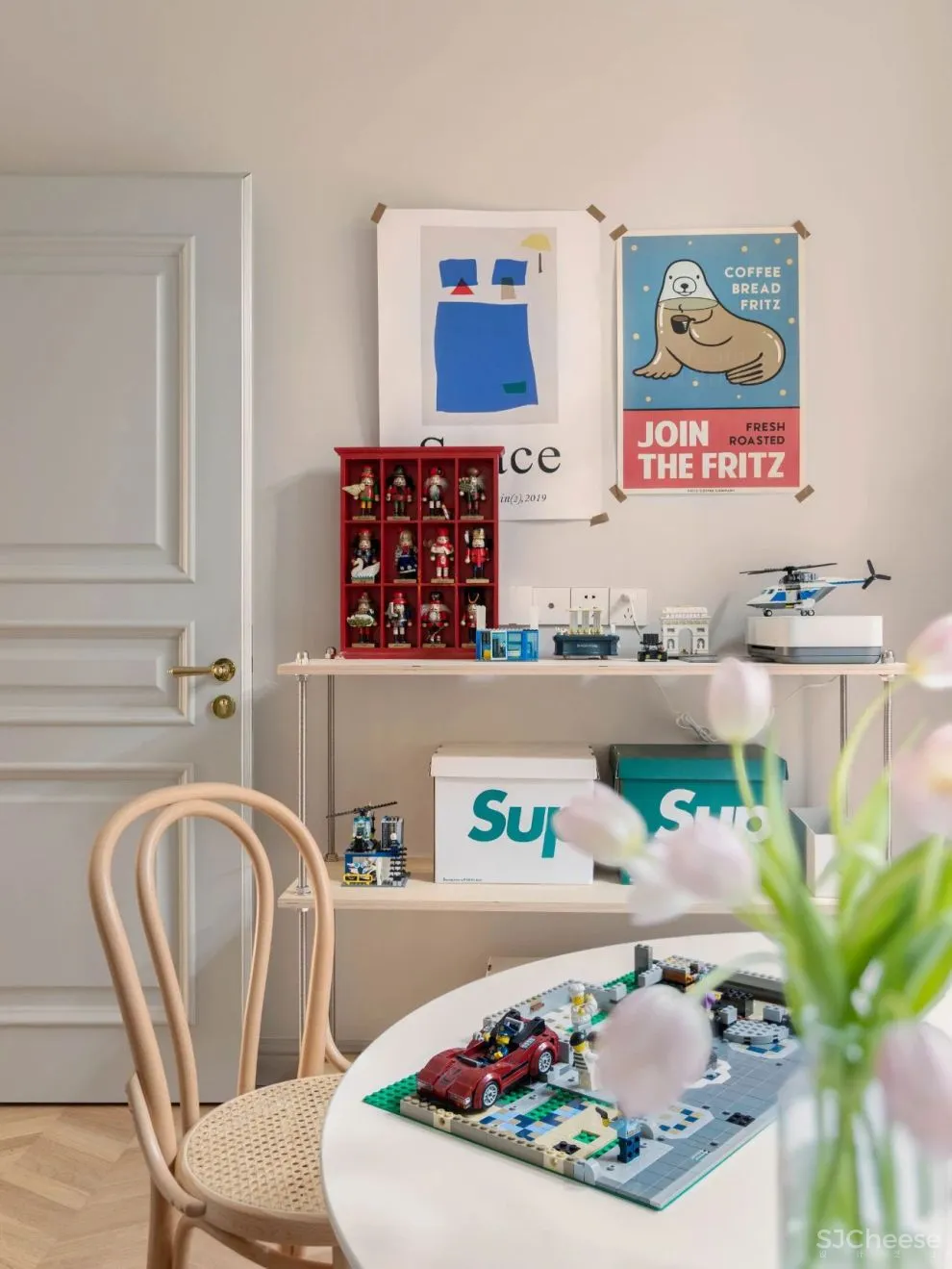 奶油白 焦糖棕，诠释优雅浪漫的法式风情｜双宝设计