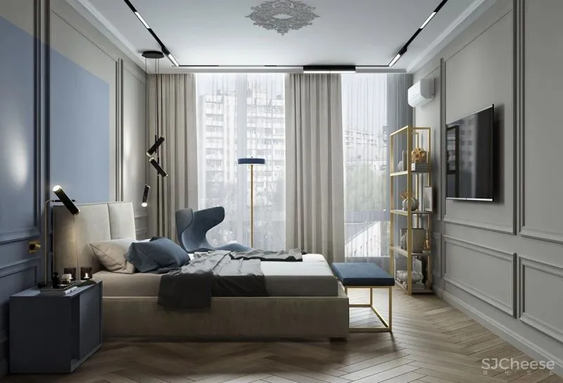 67㎡两居室，三口之家的温馨美宅！