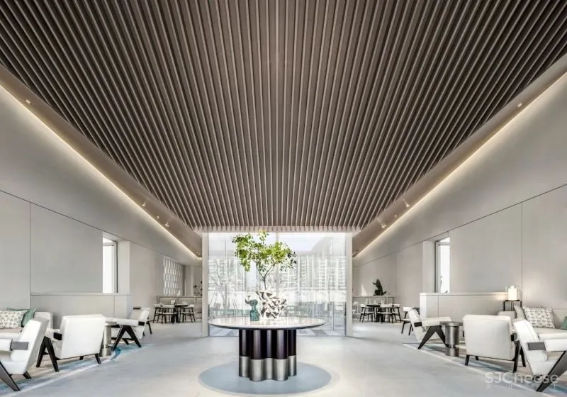 苏州图书馆入驻!这座 2600 ㎡ 售楼处将光线与建筑融合到极致