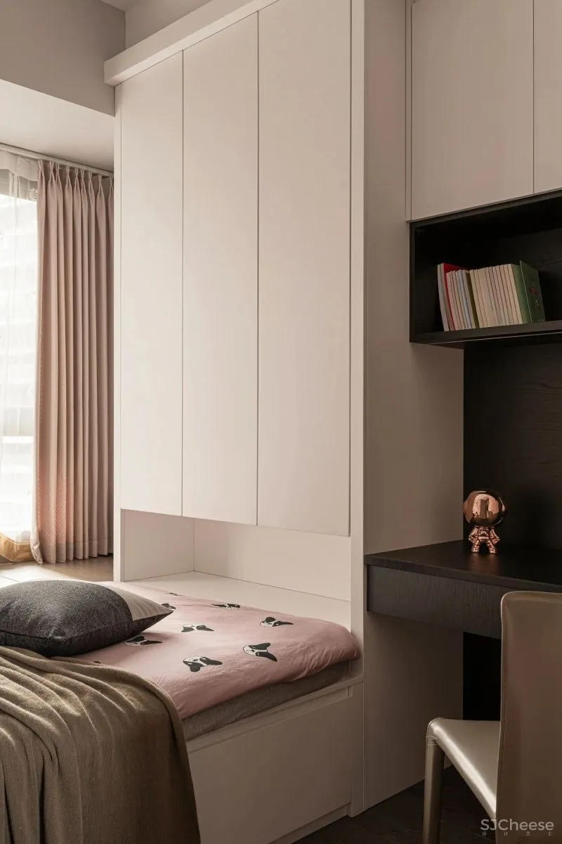 135㎡简约风,巧用大地色系,她家优雅又耐看!