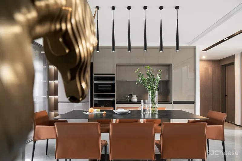 典故空间设计 • 炜岸城|家,流光溢彩地交融与亲密