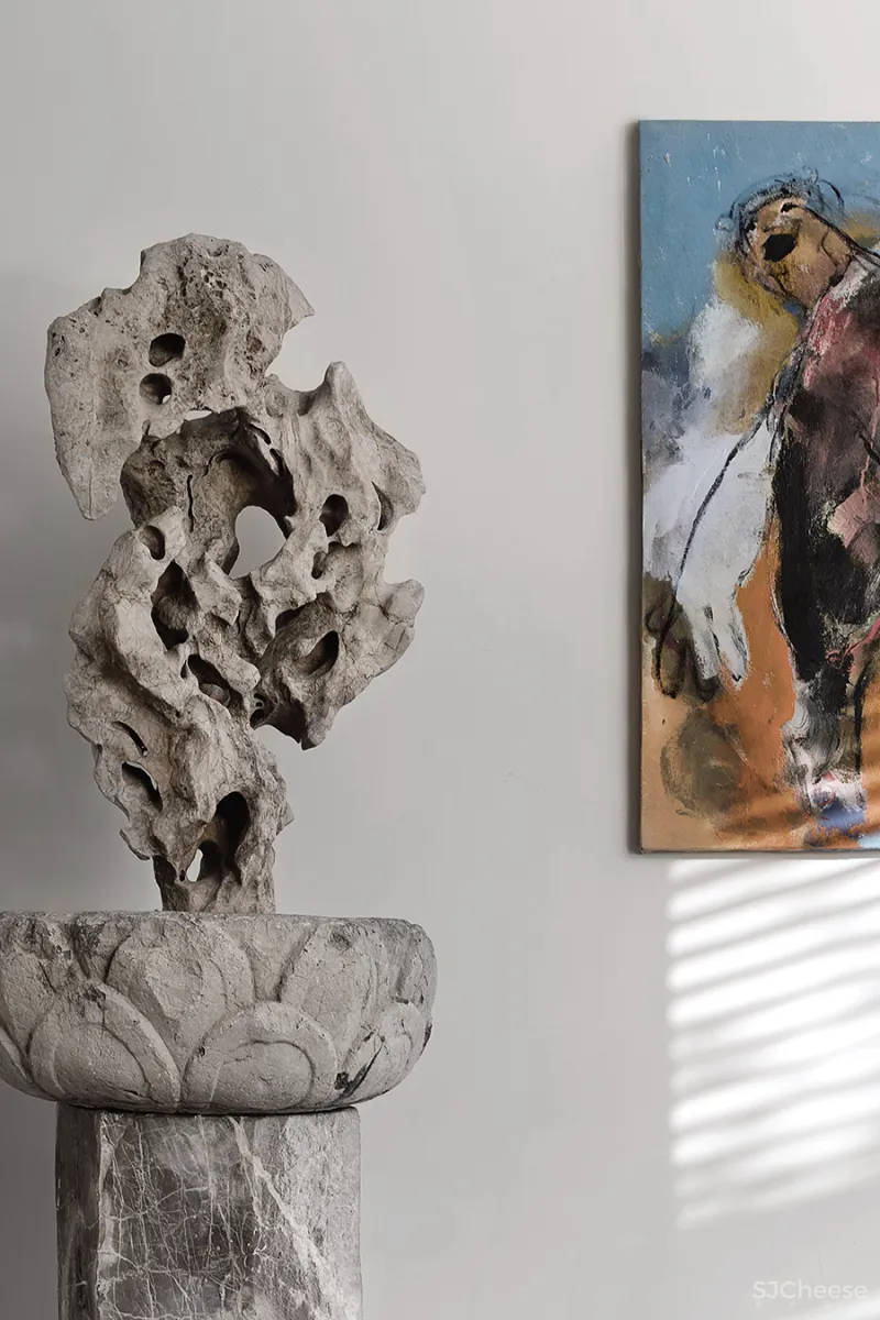 大士设计 • 墨韵西溪|中西合璧的家,“色香味”的人文建筑表达